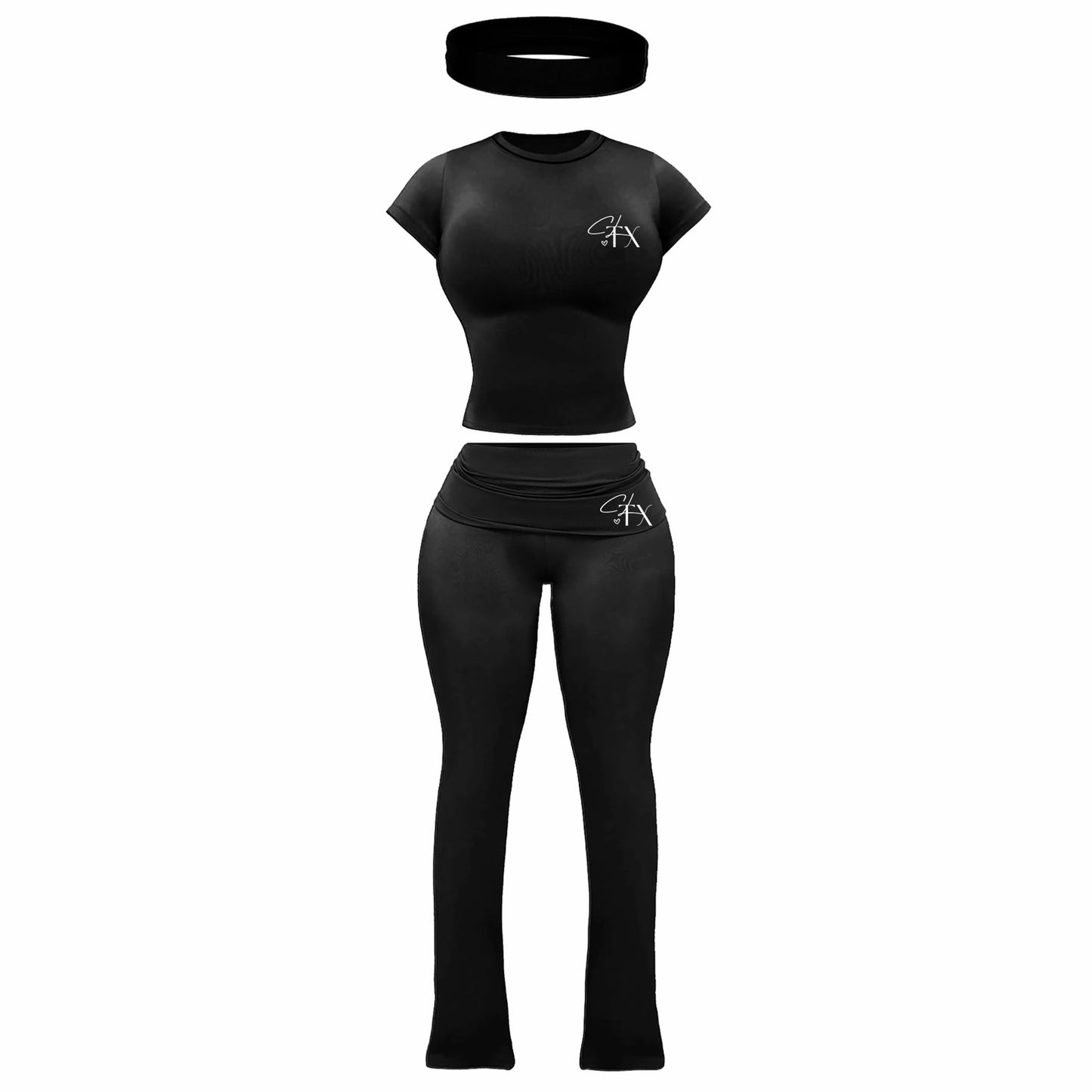 Black 3-Piece Set