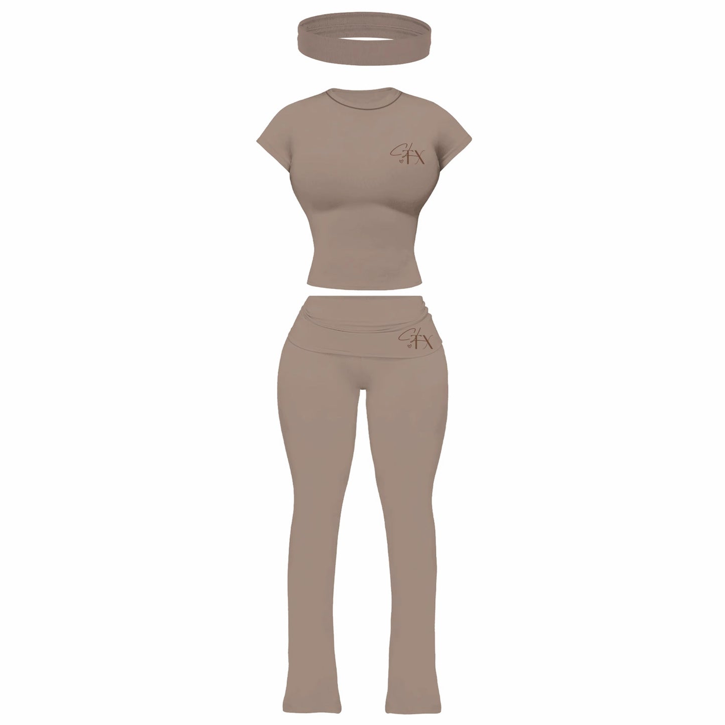 Tan 3-Piece Set