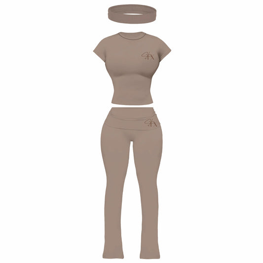 Tan 3-Piece Set
